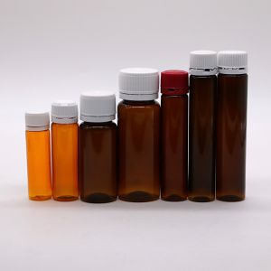Buy cheap 15ml PET Amber Brown Oral Liquid Bottle with Tamper Proof Cap for Medical Packaging from wholesalers