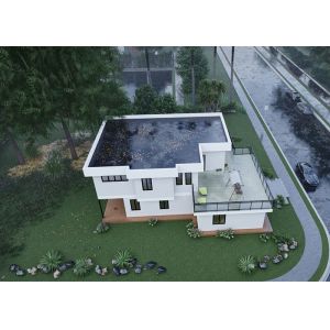 Easy Installation Light Steel Structure Ready-Made Home With 2PAC Cabins And