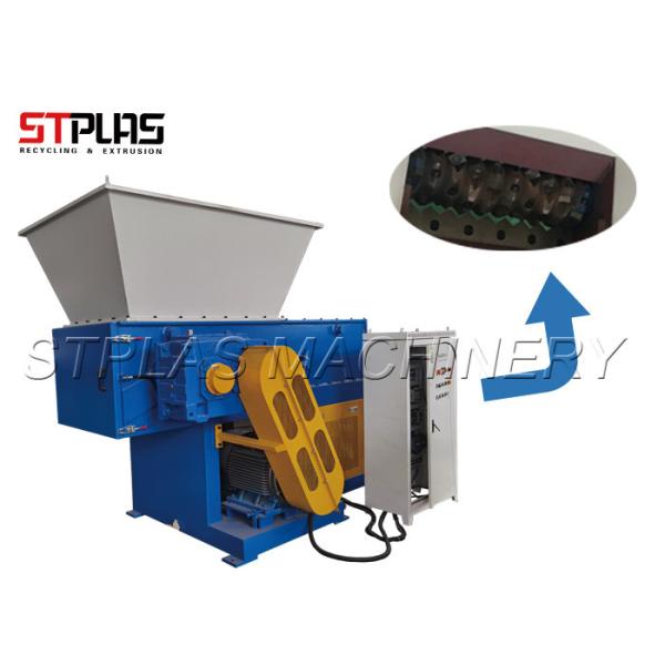 Quality Durable Plastic Waste Grinder / Low Noise Garbage Shredder Machine for sale