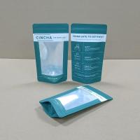China Custom Printing Self Sealing Side Gusset Flat Bottom Pouch with Zipper for Beans, Whey, Milk Powder Food Mylar Bag for sale