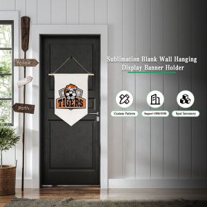 Linen Sublimation Garden Flags Blanks Custom Wall Hanging Flags