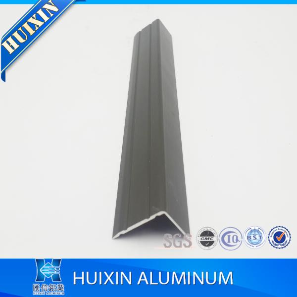 Quality Milling/Punching/Drilling Aluminum Tile Trim Profile with Angle Shape for sale