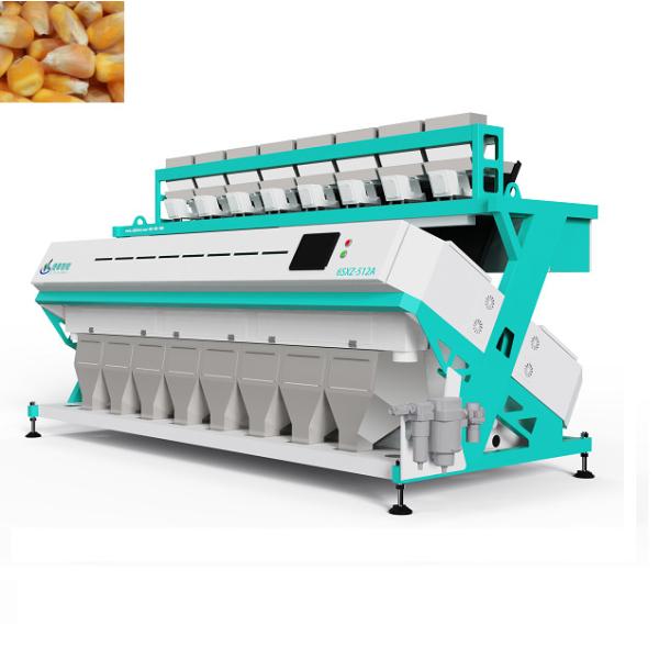 11T/H-19T/H Pecan Sorting Machine 12 Chutes 768 channels For White Rice