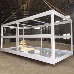 Buy cheap Relocatable Portable Folding Container Home Site Office For Construction Anti Vandal from wholesalers