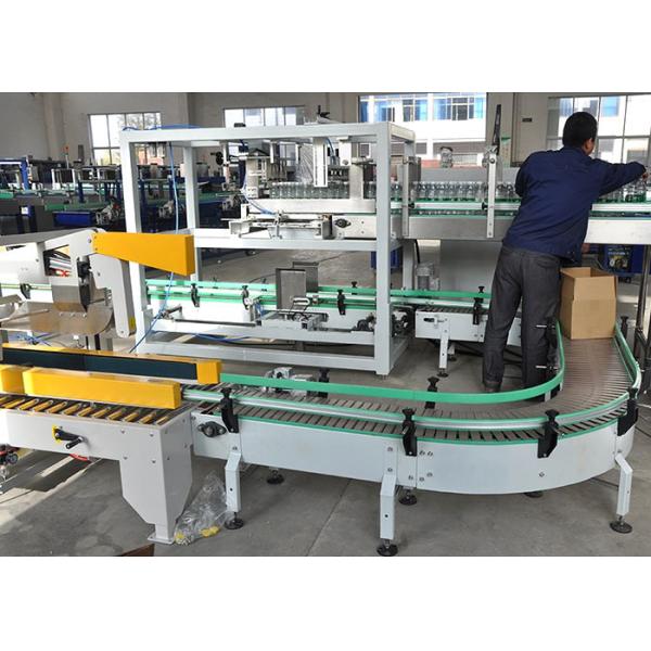Quality Automatic Drop Down Carton Case Packer 30packs/Min Wrapping Machine for sale