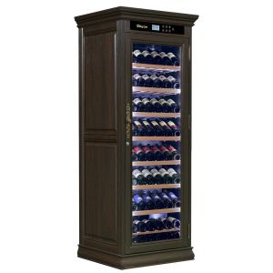 Buy cheap Custom Wine Cooler Cabinet With Touch Control Panel And Locker from wholesalers