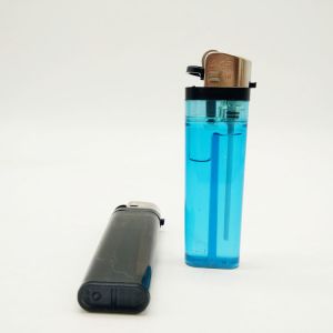 Customizable Disposable/Refillable Flint Plastic Lighter for Cigarette Smoking