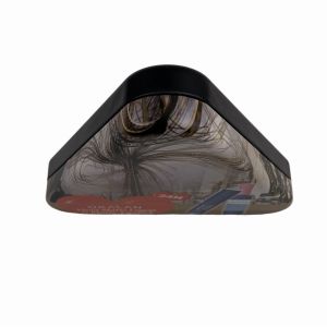 Buy cheap Triangle Metal Custom Tin Can Offset CMYK Printing Matte Finish Lipstick Tin from wholesalers