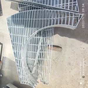 Buy cheap Hot Dip Galvanized Carbon Steel Metal Grating Customized Special Shaped from wholesalers