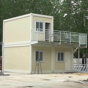 Buy cheap Rock Wool Sandwich Panel Q235 Steel Detachable Container House 20ft from wholesalers