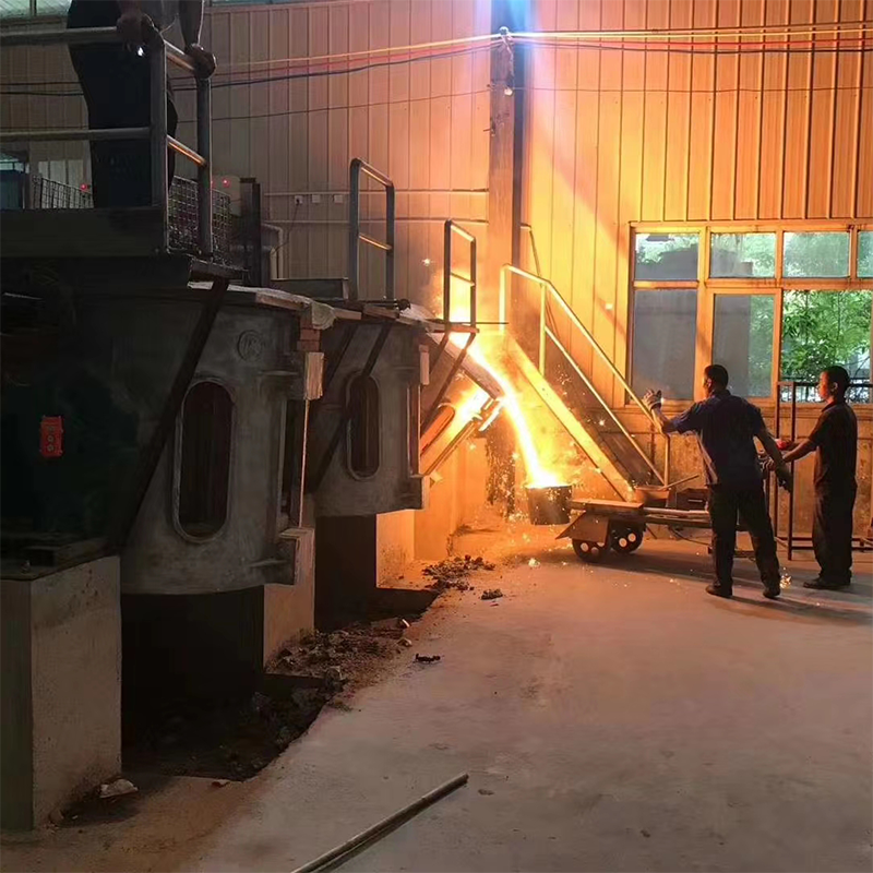 Buy cheap 500kg Iron Steel Scraps Smelting Furnace Induction Melting Furnace from wholesalers