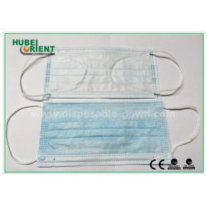 Buy cheap EN14683 3 Ply Polypropylene Disposable Face Mask With Earloop from wholesalers