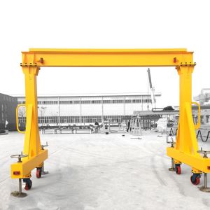 Mobile Portable Gantry Crane Industrial Workshop 2 Ton