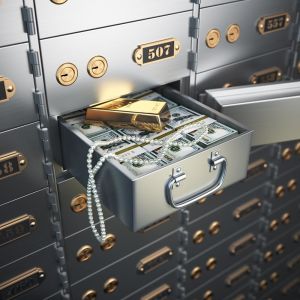 Buy cheap OEM Service 125mm Height Jewellery Locker In Bank Fire Resistant from wholesalers