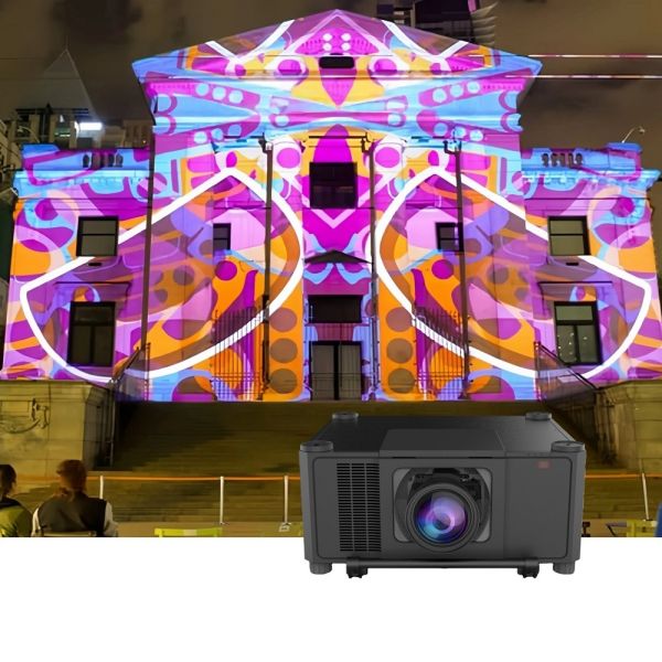 22000lumens 3D Video Mapping Projector With Edge Blending For Seamless Large