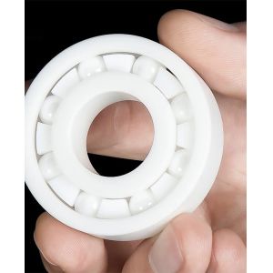 Buy cheap ZrO2 Si3N4 Open Ceramic Ball Bearings , Deep Groove Ball Bearings 6000CE from wholesalers