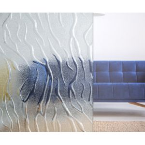 Buy cheap 99% Transparency Patterned Glass for Building UV Protection Included from wholesalers