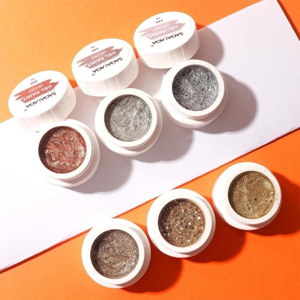 Buy cheap DIY Art Design UV Gel Paint 102PCS Rich Pigment Set 102 Colors Solid Gel Nail Polish Certification MSDS from wholesalers