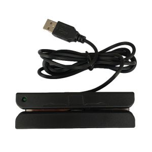 Buy cheap Manual Swipe 90mm MSR Desktop USB Magnetic Card Reader from wholesalers
