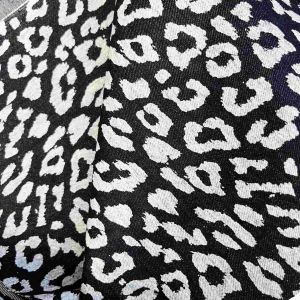 Buy cheap TianSL Stretch Leopard Animal Printed Denim Fabric Yarn Dyed from wholesalers
