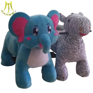 Buy cheap Hansel kiddie rides in the amusement park plush elephant ride from wholesalers