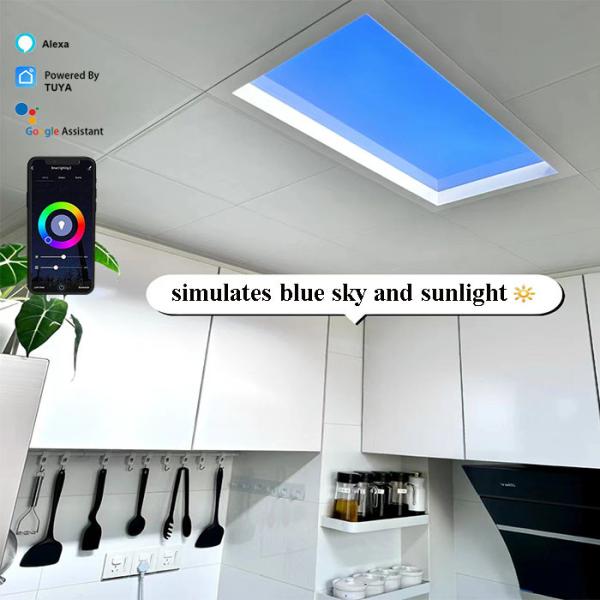 Buy cheap 18kg Led Skylight Panels With Wide Light Coverage In Aluminum Alloy from wholesalers