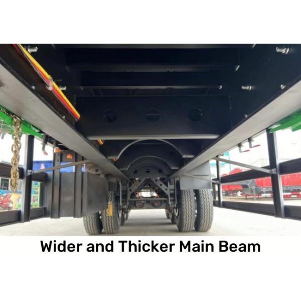 TITAN 3 Axle Fence Semi Trailer for Sale 60 Tons of Trailer Stakes