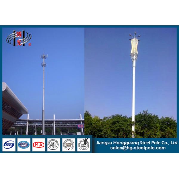 Buy cheap Customizable Broadcast Transmission Antenna Poles Towers Monopole Tower from wholesalers