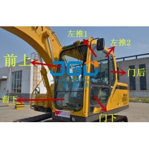 Buy cheap EC135 6150 125 Excavator Front And Rear Gears Left And Right Doors, Upper And Lower Windshields from wholesalers