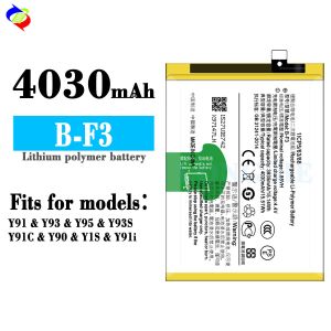 3935mAh Rechargeable Battery for VIVO Y91/Y93/Y95 Y93S Y91C B-F3 Black and