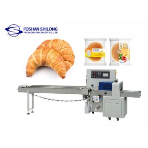Buy cheap Croissant Bread Pillow Bag Packing Machine With PLC Control System from wholesalers