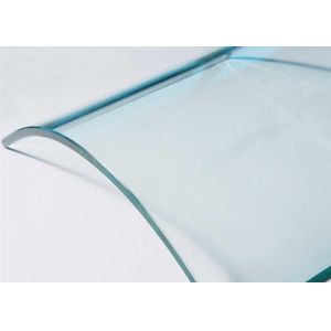 Buy cheap ISO9001 15mm pencil edge Bent Curved Tempered Glass Panels from wholesalers