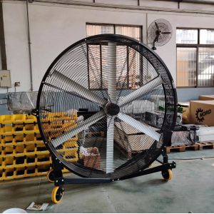 Buy cheap 6ft Wheeled Industrial Mobile Fans Free Standing  Large Outdoor Fan from wholesalers