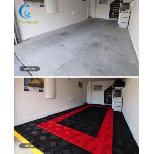 UV Resistant Garage Floor Tile Durable and Long-lasting for Heavy Duty Areas