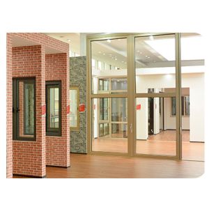 Buy cheap Sound Insulation Extruded Aluminum Window Frame Section Profile Thermal Break from wholesalers