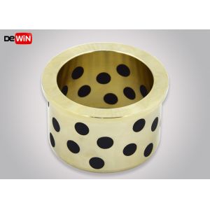 Buy cheap Automobile Flange Slide Bush Bearing , Graphite Insert Bronze Sleeve Bushings from wholesalers