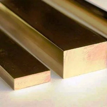 Quality Polished Bright Flat Copper Sheets Brass Flat Stock for sale