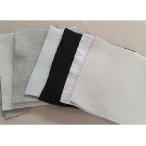 Buy cheap Short Fiber And Long Fiber Non Woven Polyester Geotextile For Road Reinforced from wholesalers