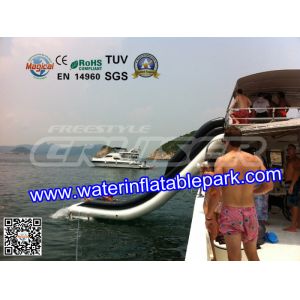 Buy cheap Giant Pool Slides Inflatable Water Games With PVC Tarpaulin from wholesalers