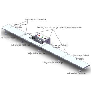 Liner Type 800 Pcs/Hour PCB V Cut Machine With Multi Continuous Cutting Method