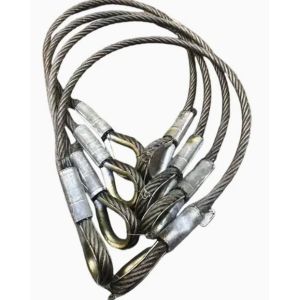 Buy cheap Pressed Steel Wire Rope Sling Using on The Structure Construction from wholesalers