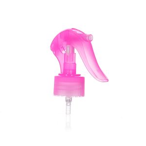 Buy cheap Purple Transparent 24 / 410 Mini Trigger Sprayer With Plectrum Design from wholesalers