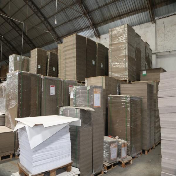 Quality high quality grey paper chipboard for package for sale