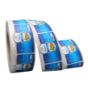 Buy cheap Customized Holographic Metallic Cosmetics Labels Vegan Holographic Sticker from wholesalers