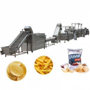 Industrial Automatic Potato Processing Line Equipment for Customized Fries and