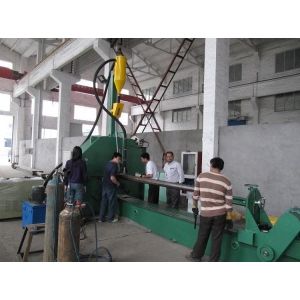 Buy cheap 340mm Light Pole Welding Machine Steel Pipe Welding Machine from wholesalers