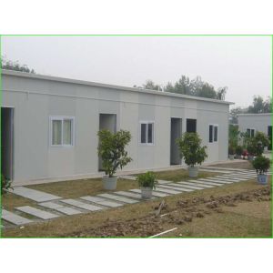 K type fire&water proof eps or rockwool panel prefab house