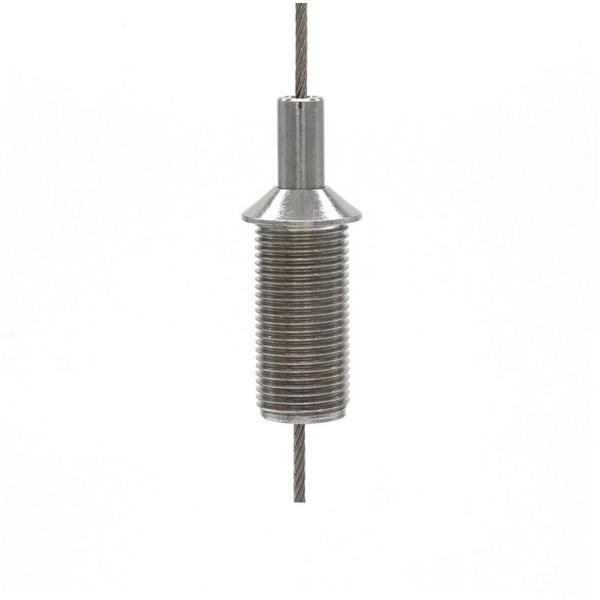 Buy cheap customized Adjustable Bottom Exit Grippers Steel Rope Aircraft Cable Grippers from wholesalers