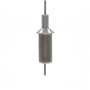 Buy cheap customized Adjustable Bottom Exit Grippers Steel Rope Aircraft Cable Grippers from wholesalers