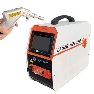 Buy cheap KEYILASER Portable Mini Air-Cooling Handheld 1200w Laser Welding Machine With GW Laser Source product
